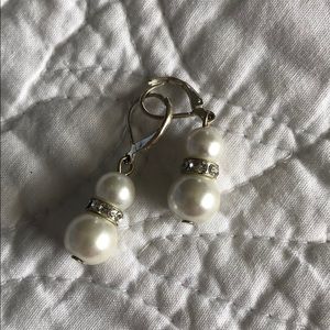 Pearl earrings